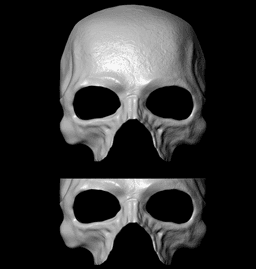 PAPA V EMIRATUS Papa Perpetua Ghost BC Cosplay Mask Life Size STL Fan Art Model 3d model