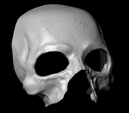 PAPA V EMIRATUS Papa Perpetua Ghost BC Cosplay Mask Life Size STL Fan Art Model 3d model