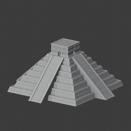 Chichen Itza 3d model