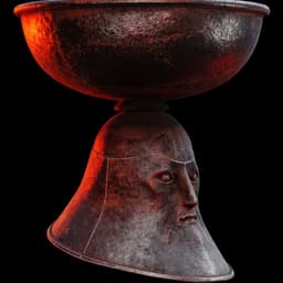 FIRE PRELATE HELM - Elden Ring cosplay fan art Stl model 3d model