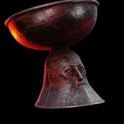 FIRE PRELATE HELM - Elden Ring cosplay fan art Stl model 3d model