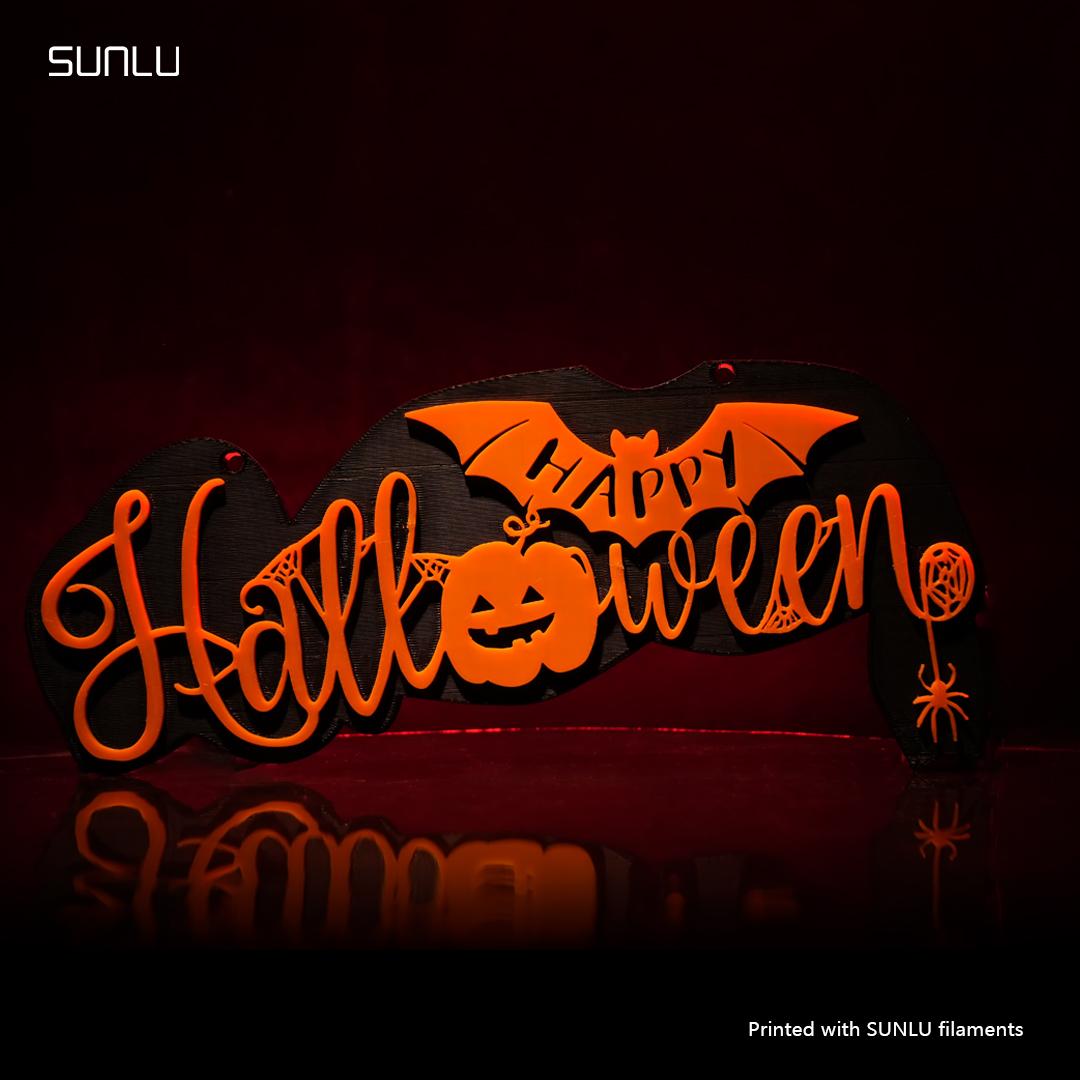 Halloween Sign_SUNLU 3d model