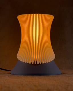 Venio - a futuristic table lamp 3d model