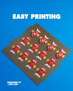 Magikarp Mini Flexible – Modelo 3D 3d model