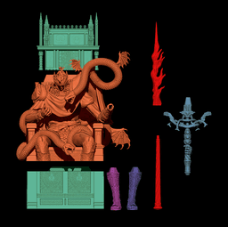 ULTIMATE MESSMER THE IMPALER COSPLAY PACKAGE life size - Elden Ring Shadow of the Erdtree Fan Art 3d model
