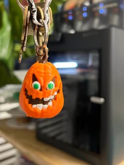 tall pumpkin solid.obj 3d model