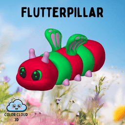 Flutterpillar Flexi 3d model