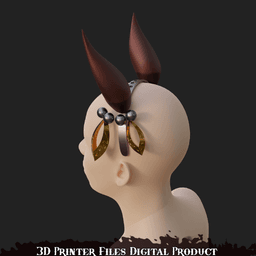 Seeking The Pearl Ears and Head Accessories Uma musume: Pretty Derby 3d model