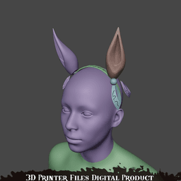 Seeking The Pearl Ears and Head Accessories Uma musume: Pretty Derby 3d model