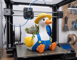 Porch goose Planter 3d model
