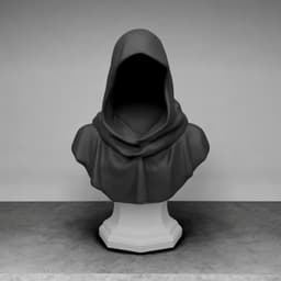 Shrouded Spirit Bust 3d model