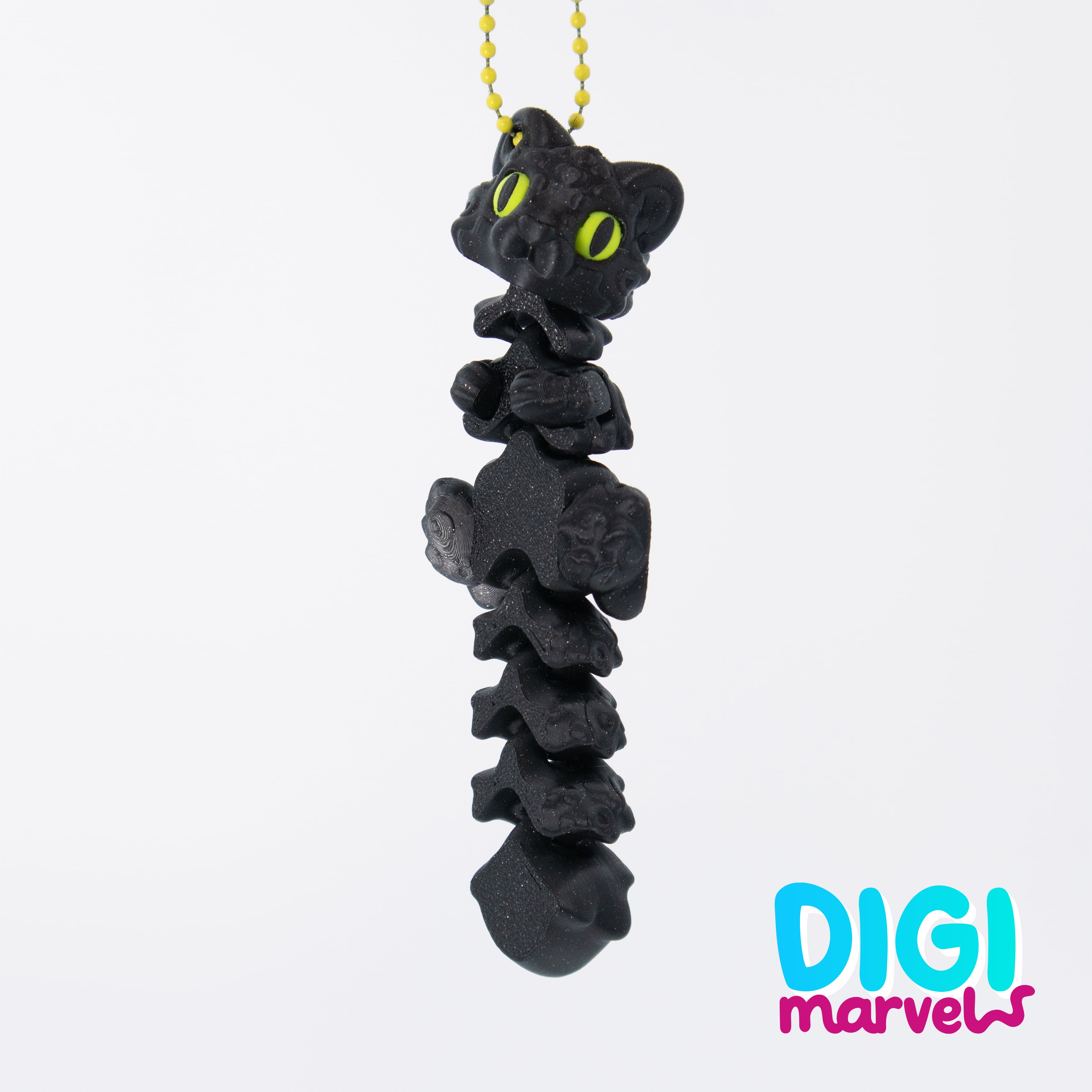 Snow Leopard Flexi + Keychain (Exclusive) 3d model