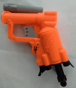 Nerf jolt to Airsoft bb 3d model