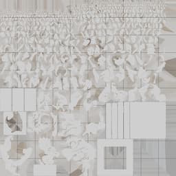 Drapery in Motion Marble Sculpture 3d model