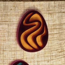 Easter Egg Lamp Shade Ornaments | 4-Pattern Collection | Member Exclusive | R7Makers 3d model