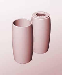 CR68-170-PStacking pierced module bin for modern home decor 3d model