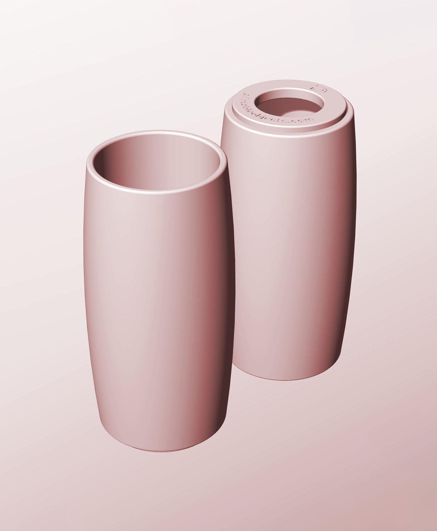 CR68-170-PStacking pierced module bin for modern home decor 3d model
