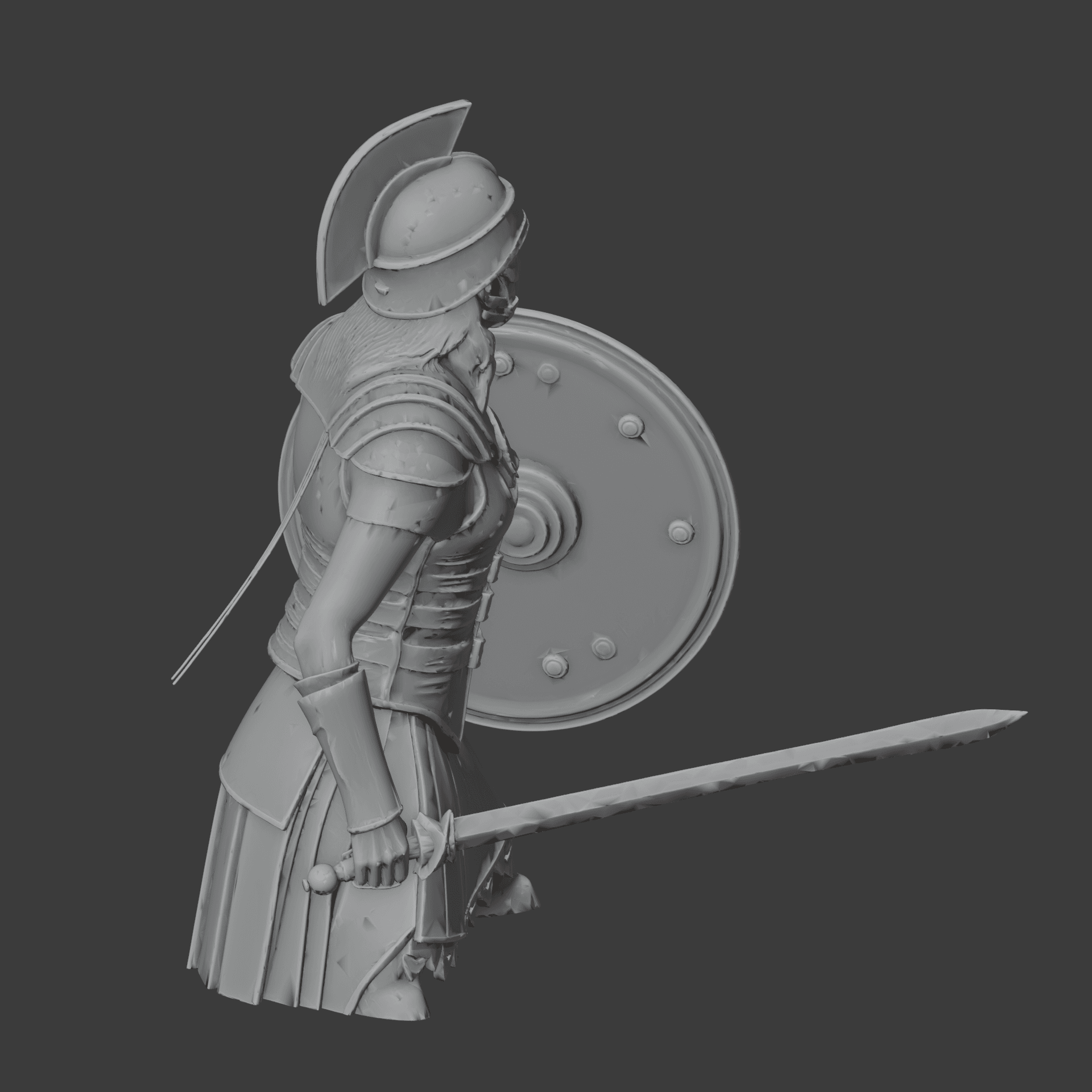 Achillia Gladiator 3d model