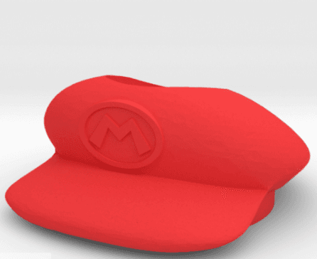 BEYBLADE MARIO'S HAT | COMPLETE | SUPER MARIO SERIES 3d model
