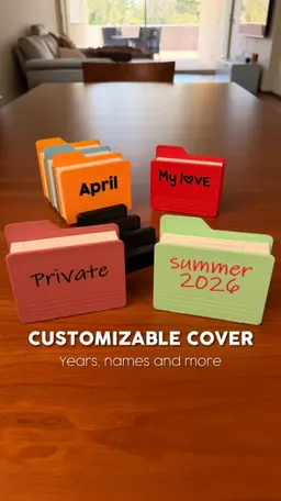 OPEN FOLDER | DESKTOP INSTANT PHOTO ALBUM 3d model