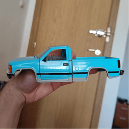 M2 Chevrolet Silverado obs Choo Choo kit 1/24 3d model