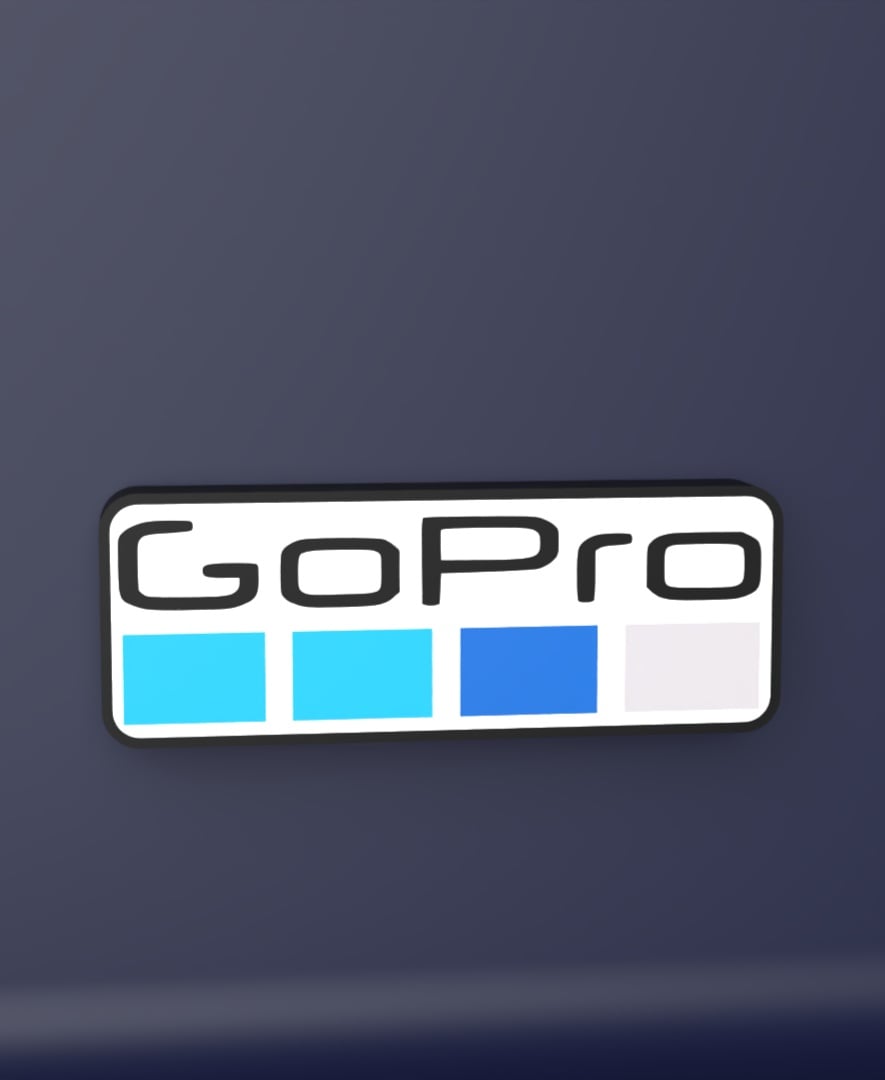 GoPro - LED Strip compatible 3d model