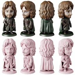 Lord of the Rings STL Files - Frodo Gandalf Aragorn - Fantasy 3D Print Models 3d model