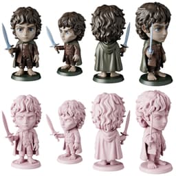 Lord of the Rings STL Files - Frodo Gandalf Aragorn - Fantasy 3D Print Models 3d model