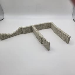 Stone Fence 3d model