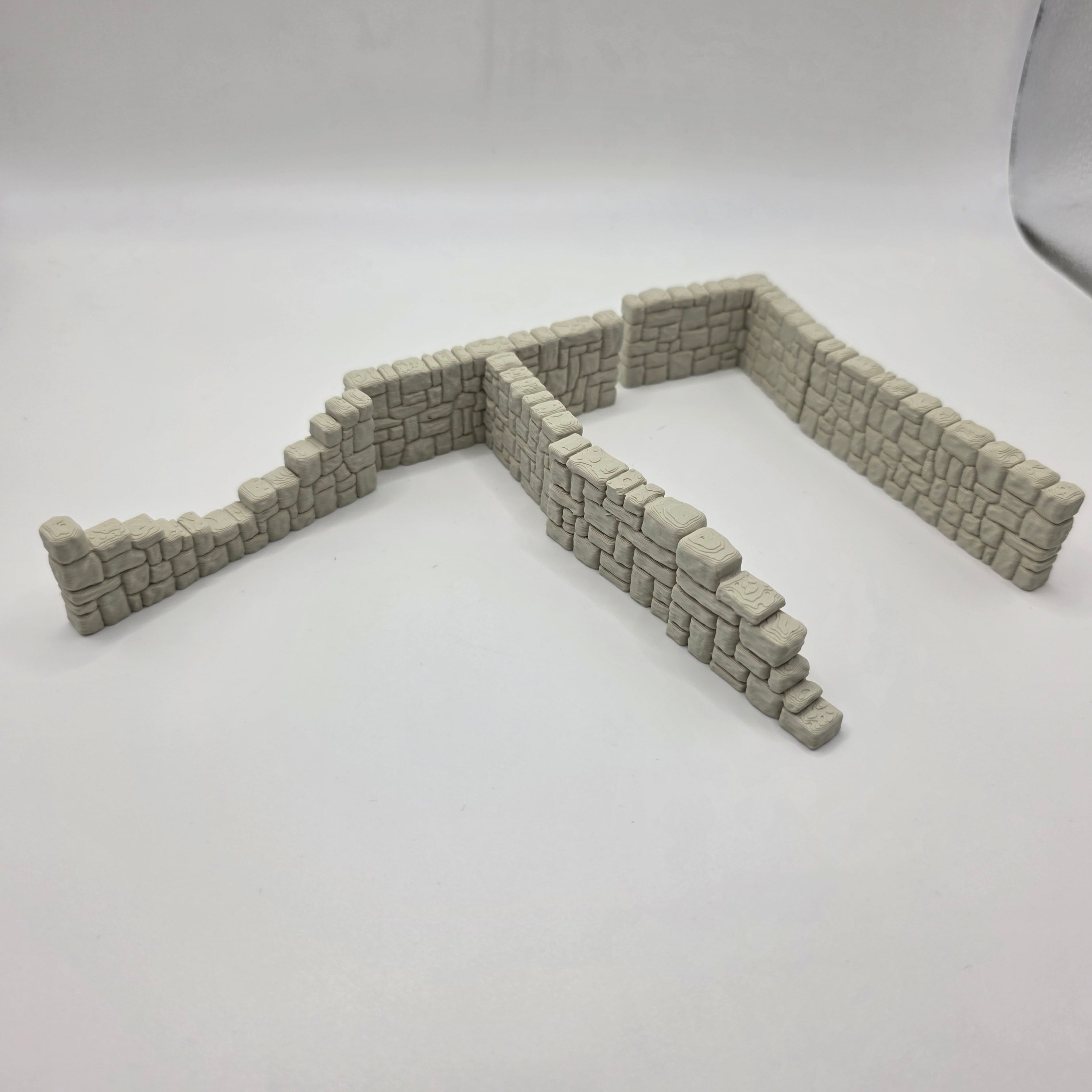 Stone Fence 3d model