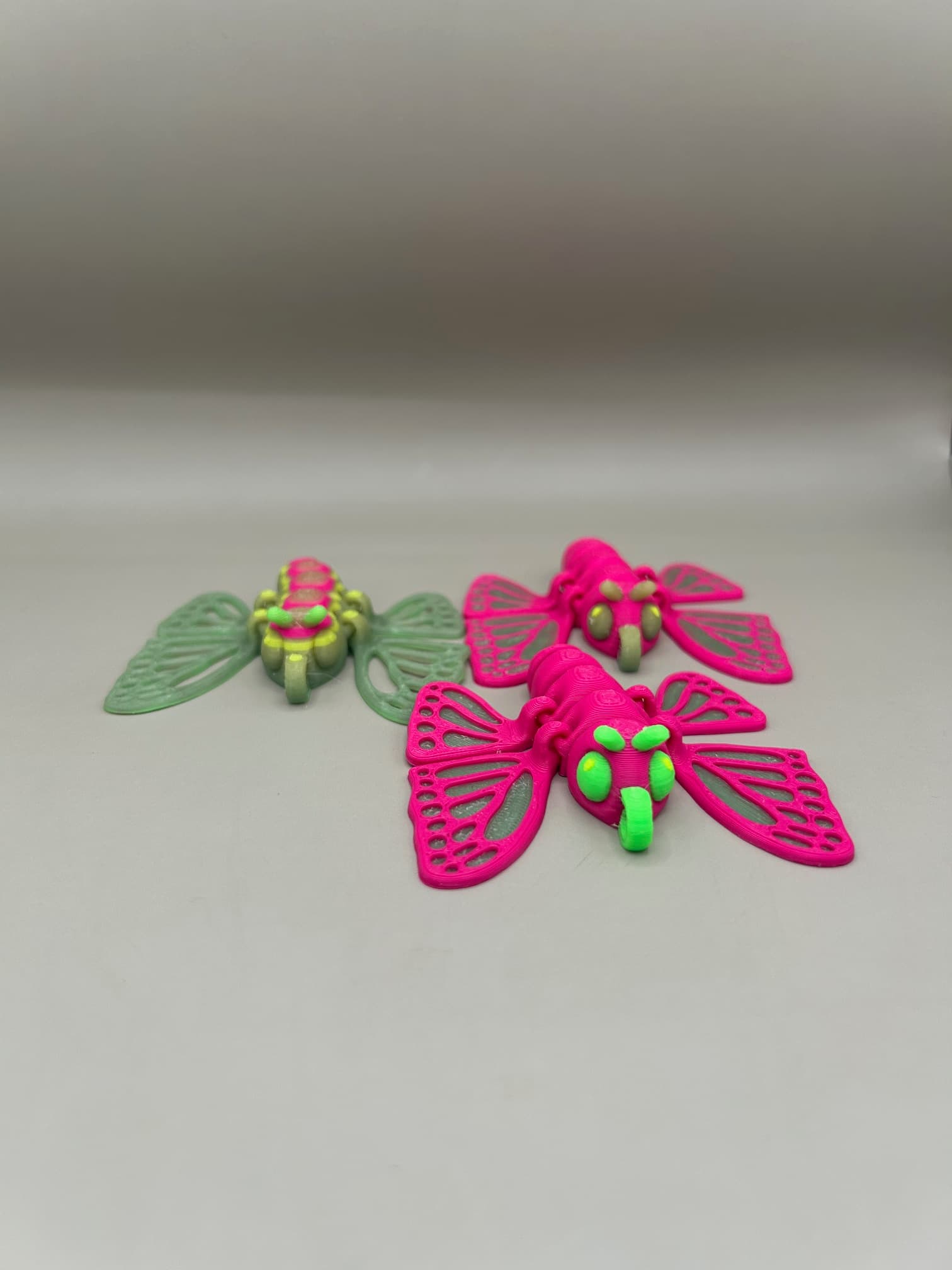 Radioactively charged with Polymaker's Neon Magenta, Neon Green and Luminous Rainbow!!
