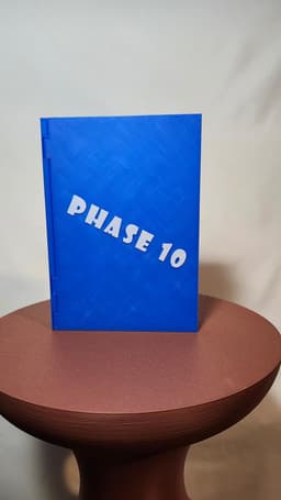 Customizable Double Playing Card book Storage 3d model