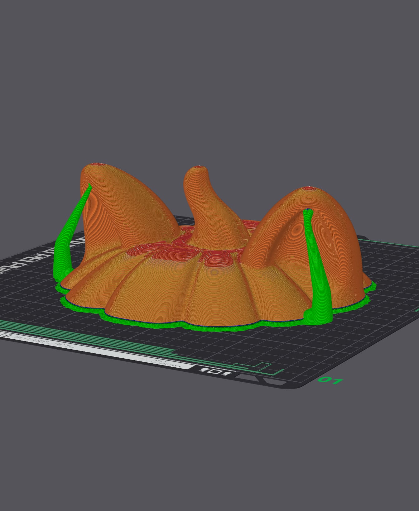 Cat-O-Pumpkin Treat Box 3d model