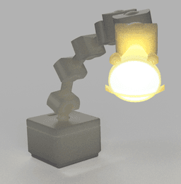 #Gridfinity Bendy McLampface 3d model