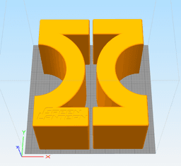 Green Lantern Book Holder Multi Parts 3d model