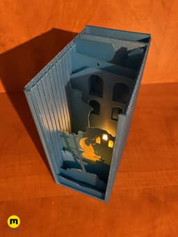 Dark Souls Bonfire Book Nook 3d model