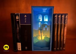 Dark Souls Bonfire Book Nook 3d model