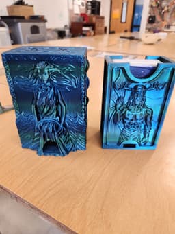 Sacred Tarot Card box 3d model