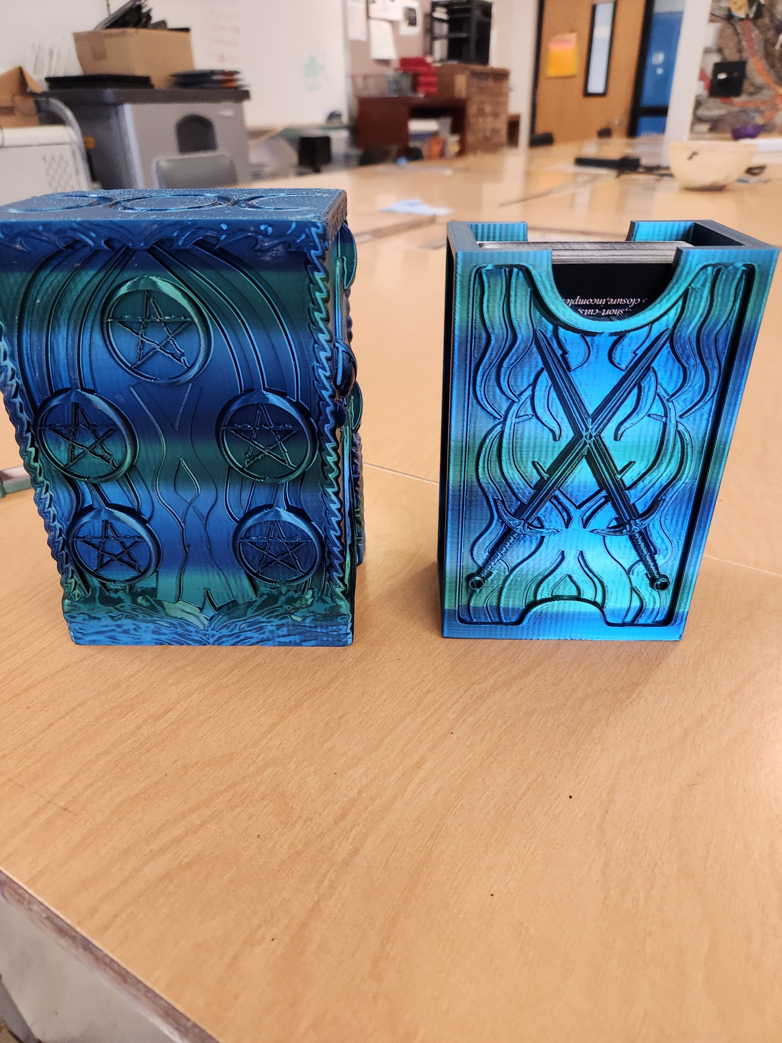 Sacred Tarot Card box 3d model