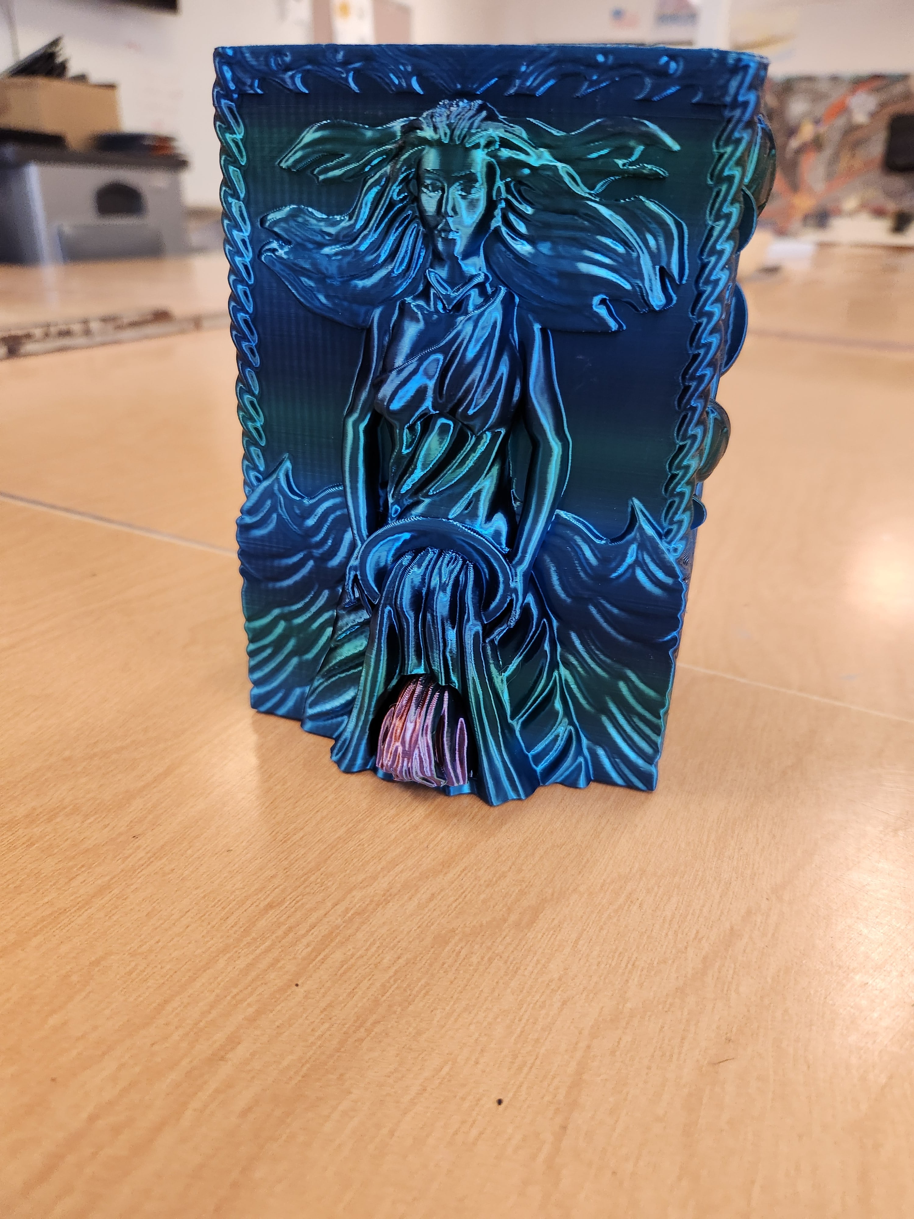 Sacred Tarot Card box 3d model