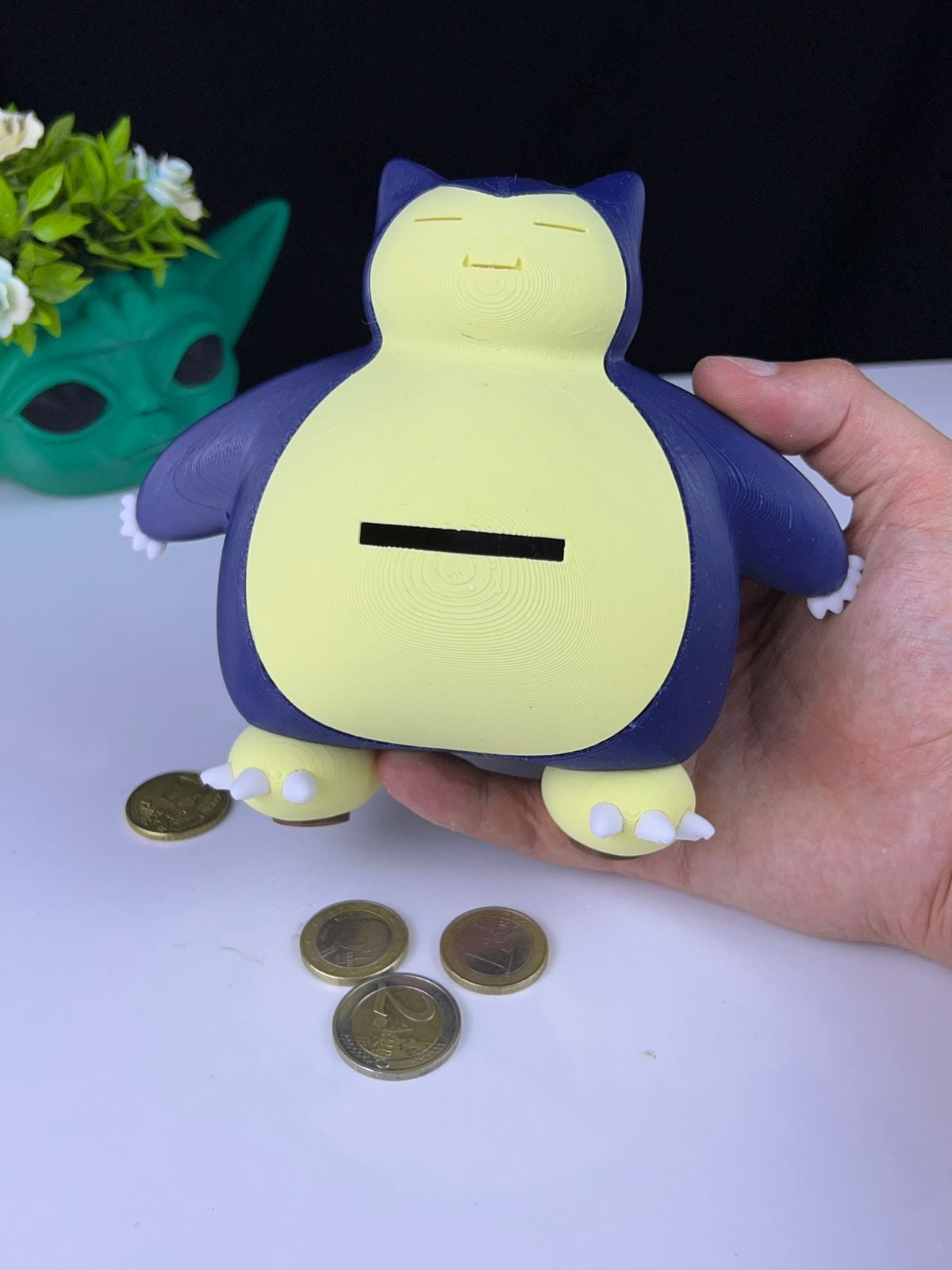 Snorlax Piggy Bank 3d model