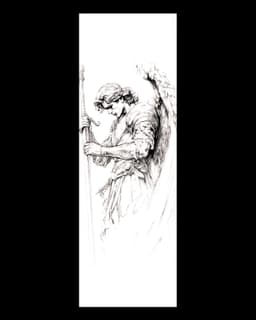 Sketches of Roman gods - Set of bookmarks 3d model