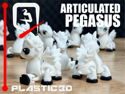Articulated Pegasus — The Sky Sovereign 3d model
