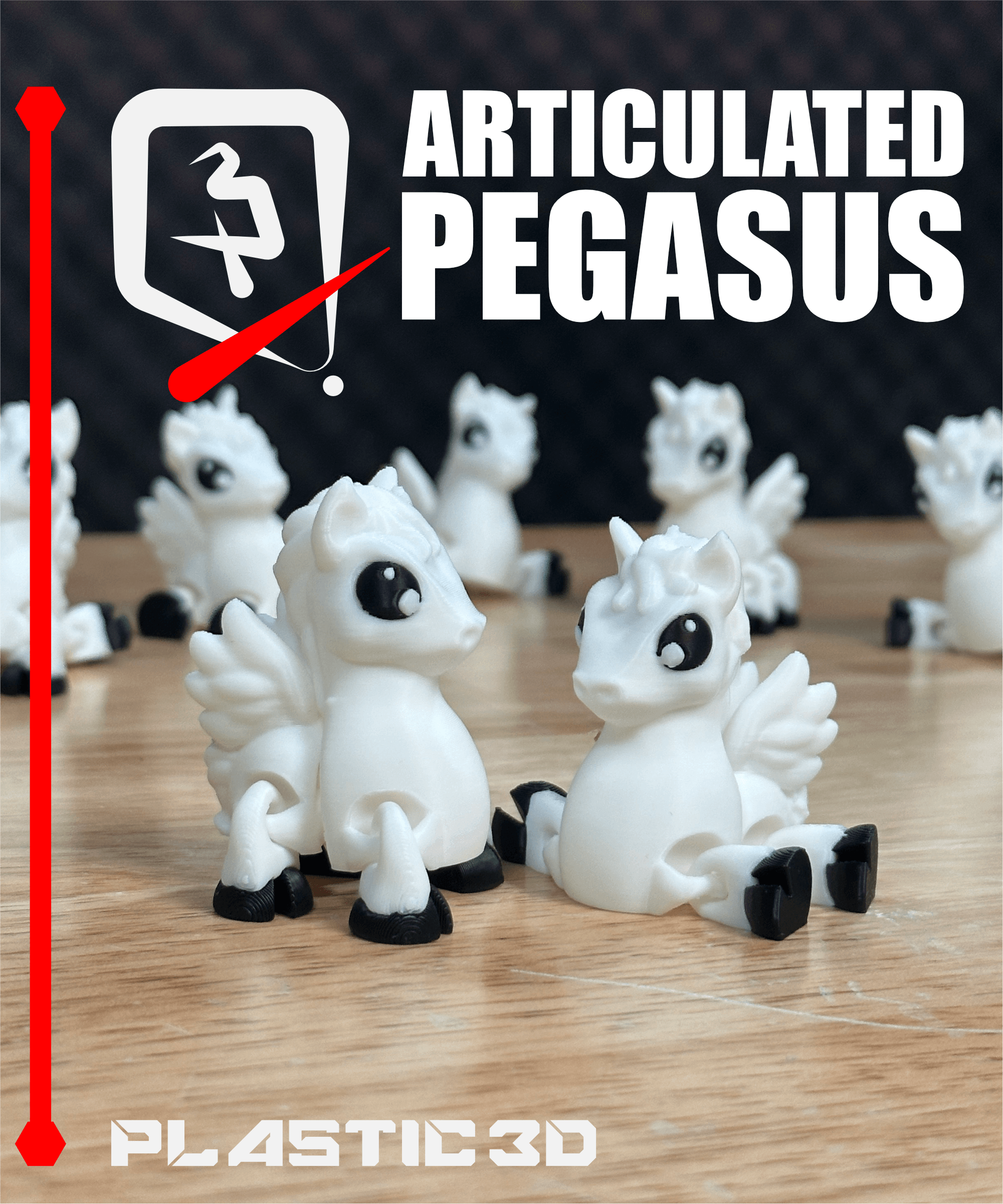 Articulated Pegasus — The Sky Sovereign 3d model