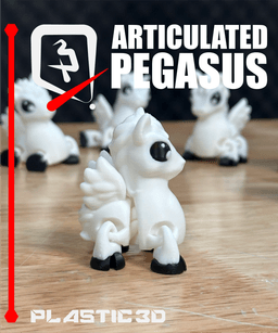 Articulated Pegasus — The Sky Sovereign 3d model