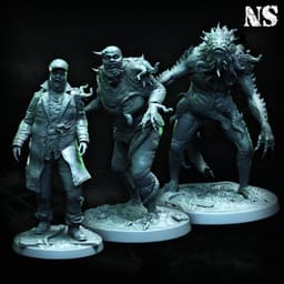 Deep One - Hybrid 01 3d model