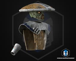 Embo Head, Hat, and Armor - 3D Print Files 3d model