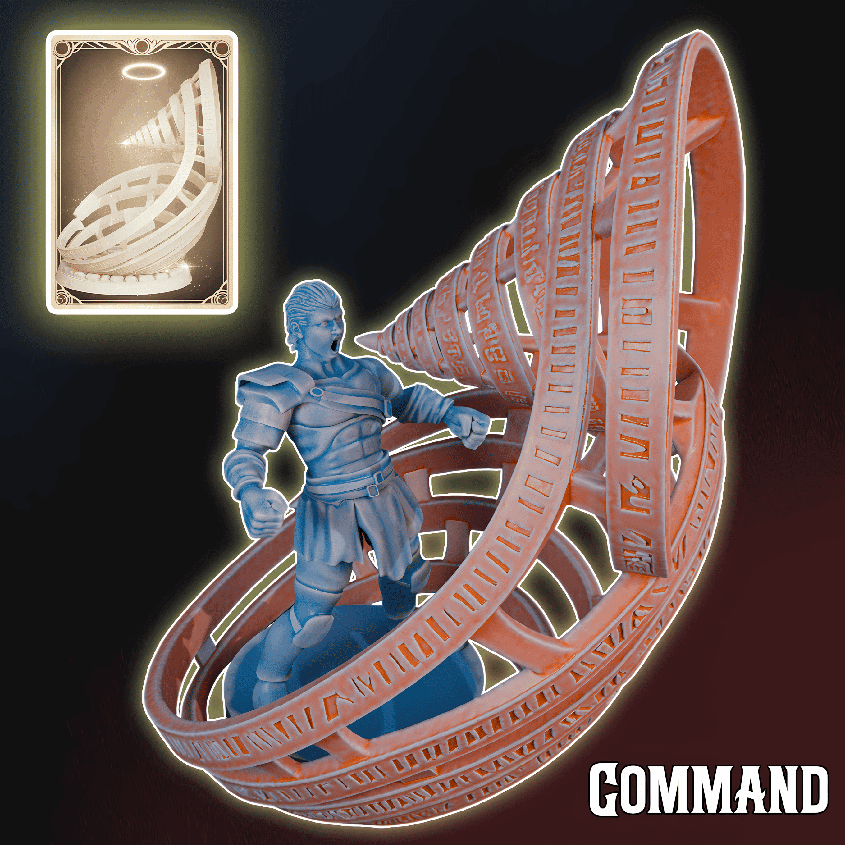 FREE 3D Printable Magic Spell - Command – SpellCraft FX 3d model