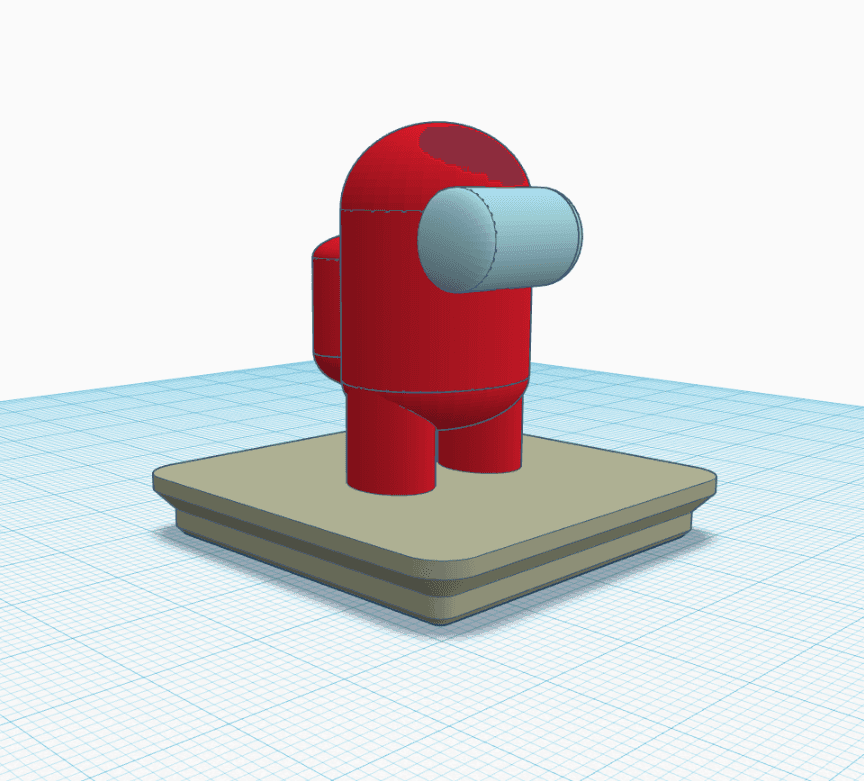 Gridfinity Among Us 3d model