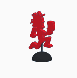 Hatchetman decor 3d model